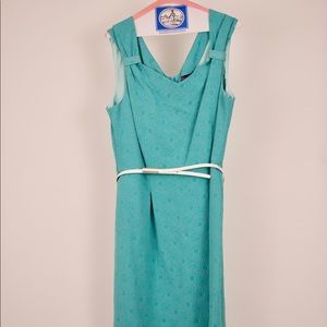 Beautiful Long Tall Sally aqua dress